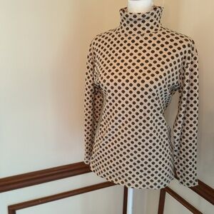 Vintage Carroll Reed 100% Cotton Turtleneck - Small